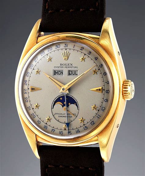 rolex moon face watch|Rolex moonphase watch.